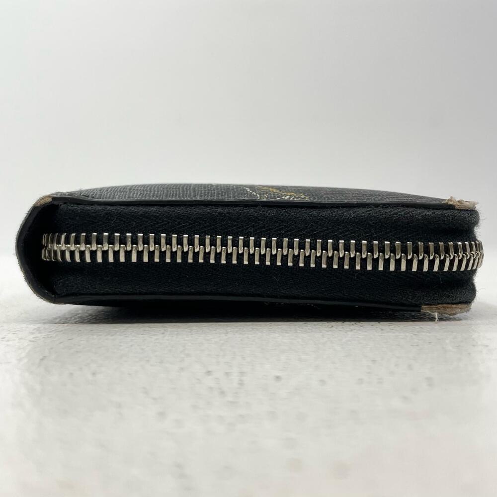 GUCCI GG Supreme Tiger Round Zip Long Wallet Black - Picture 3 of 12